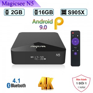 Android TV Box Magicsee N5 - Ram 2GB - Android 9.0