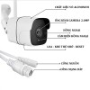  Camera Yoosee 2 Râu Ngoài Trời S200M – Mắt Camera 2.0 MP
