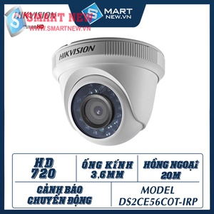 Camera giám sát trong nhà Hikvision DS-2CE56C0T - IRP - HD720 1.0MP