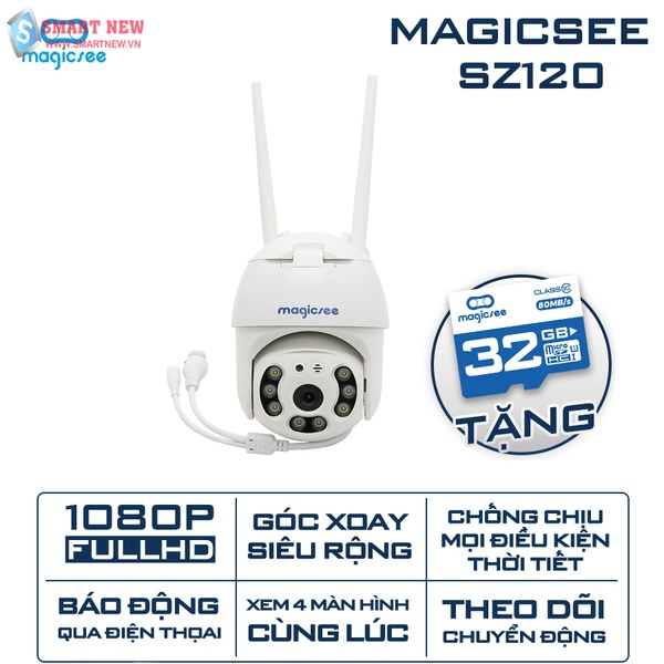 Camera giám sát ngoài trời Magicsee ZS120