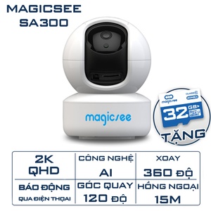 Camera giám sát Magicsee SA300 Cmos 3.0 Độ phân giải 2K