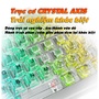 Bàn phím cơ không dây ATAS K83 Trục cơ CRYSTAL AXIS Khung nhôm LED RGB