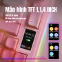 Bàn phím cơ không dây AULA S75 PRO - Màn hình TFT - 3 mode - Full foam - Led RGB - Có núm xoay