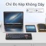 Bàn phím cơ trục ngắn AJAZZ AKL680 không dây- Kết nối chế độ kép- Kết nối bluetooth