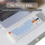 Bàn phím cơ trục ngắn AJAZZ AKL680 không dây- Kết nối chế độ kép- Kết nối bluetooth