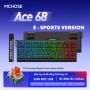 Bàn Phím Cơ Gaming HE Mchose Ace68 Esports - Rapid Trigger - 8K Polling Rate - Có app - Type C