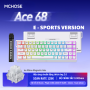 Bàn Phím Cơ Gaming HE Mchose Ace68 Esports - Rapid Trigger - 8K Polling Rate - Có app - Type C