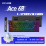Bàn Phím Cơ Gaming HE Mchose Ace68 Esports - Rapid Trigger - 8K Polling Rate - Có app - Type C
