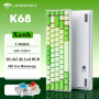 Bàn phím cơ cắm dây Leaven K68 - 1mode - Led RGB - Có hot-swap - Keycap Xuyên LED - Có APP tùy chỉnh