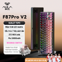 Bàn phím cơ AULA F87 Pro V2 - Pin 120000 - LED RGB- Layout TKL- Hotswap 5 Pin - Có app Macro