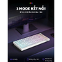 Bàn phím cơ Atas K81 không dây 3 mode - Mạch Xuôi - Hỗ trợ hotswap 5 pin - LED RGB - Có App - Pin 8000 || Gaming House