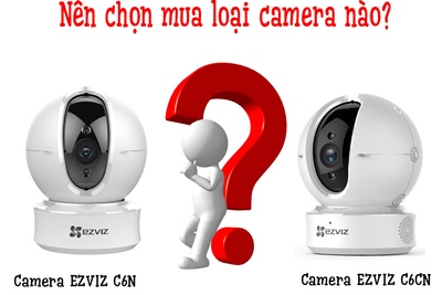 So sánh EZVIZ C6N và EZVIZ C6CN? Camera Full HD1080 và Camera HD720 nên mua camera nào?