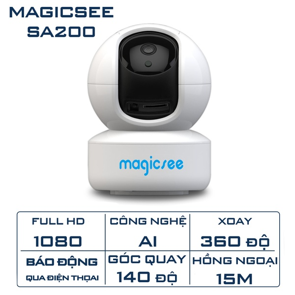 Camera trong nhà có tiếng Magicsee SA200