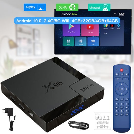 Android TV Box tốt nhất 2021- Android TV Box X96 mate