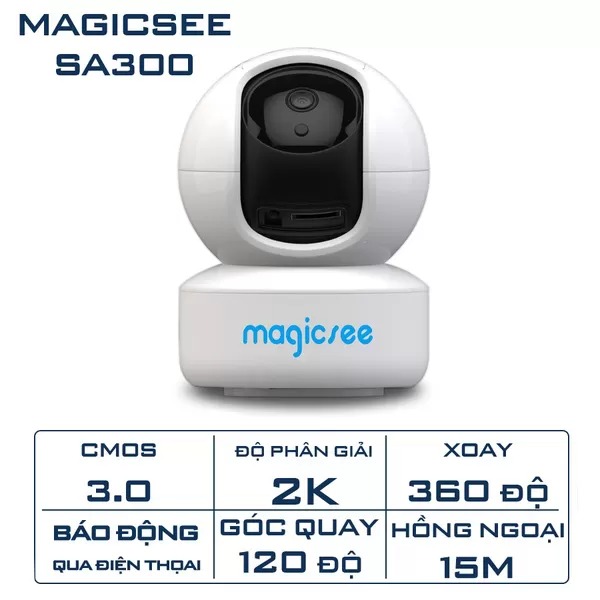 Camera trong nhà có tiếng Magicsee SA300