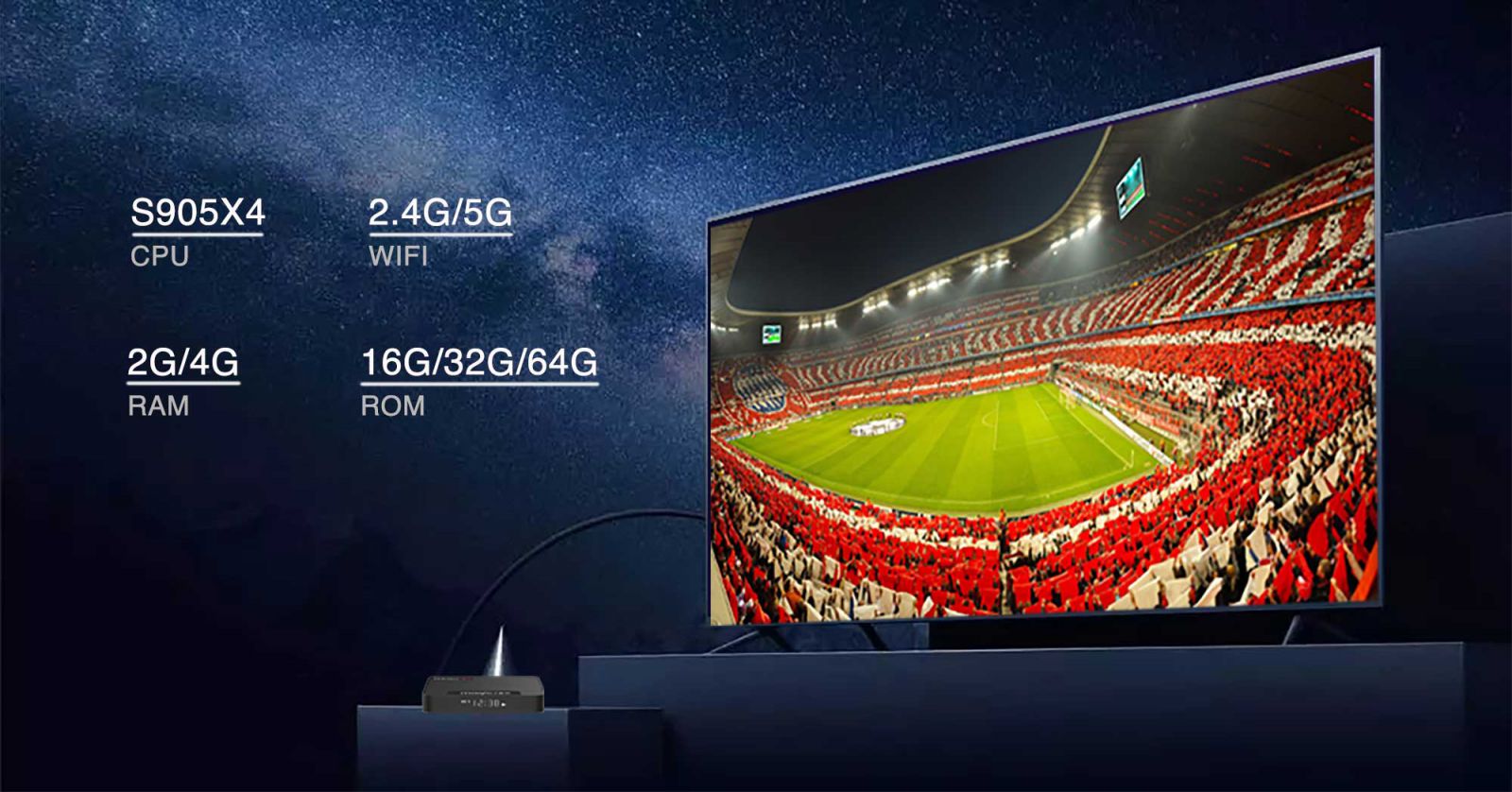 Android TV Box Magicsee N5 Max S905X4