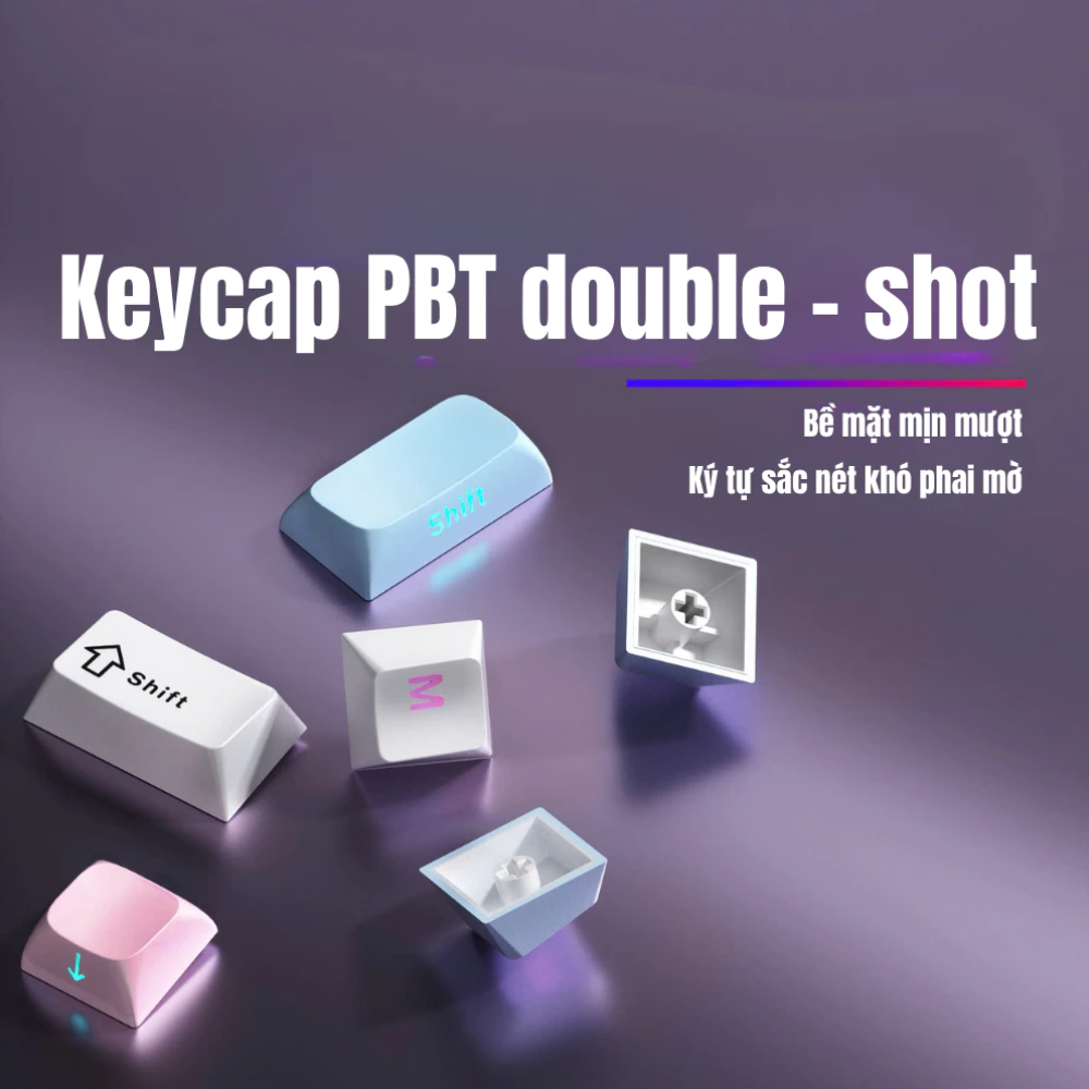 Bàn phím cơ không dây AULA S75 Pro - Màn hình TFT - Không dây - Có núm xoay