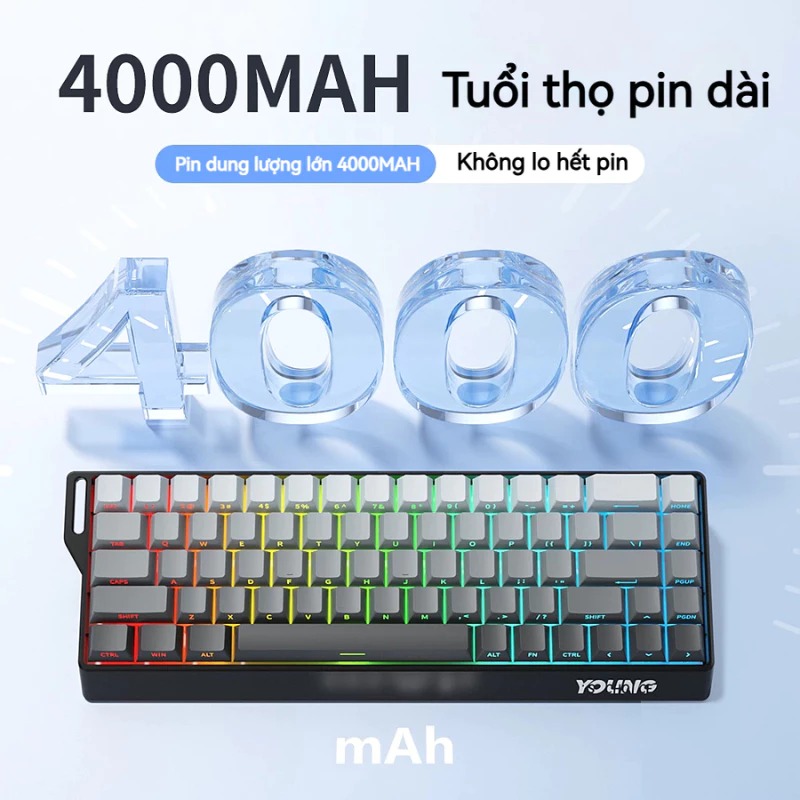 bàn phím cơ gaming ATAS K68D