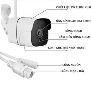  Camera Yoosee 2 Râu Ngoài Trời S100M – Mắt Camera 1.0 MP 10