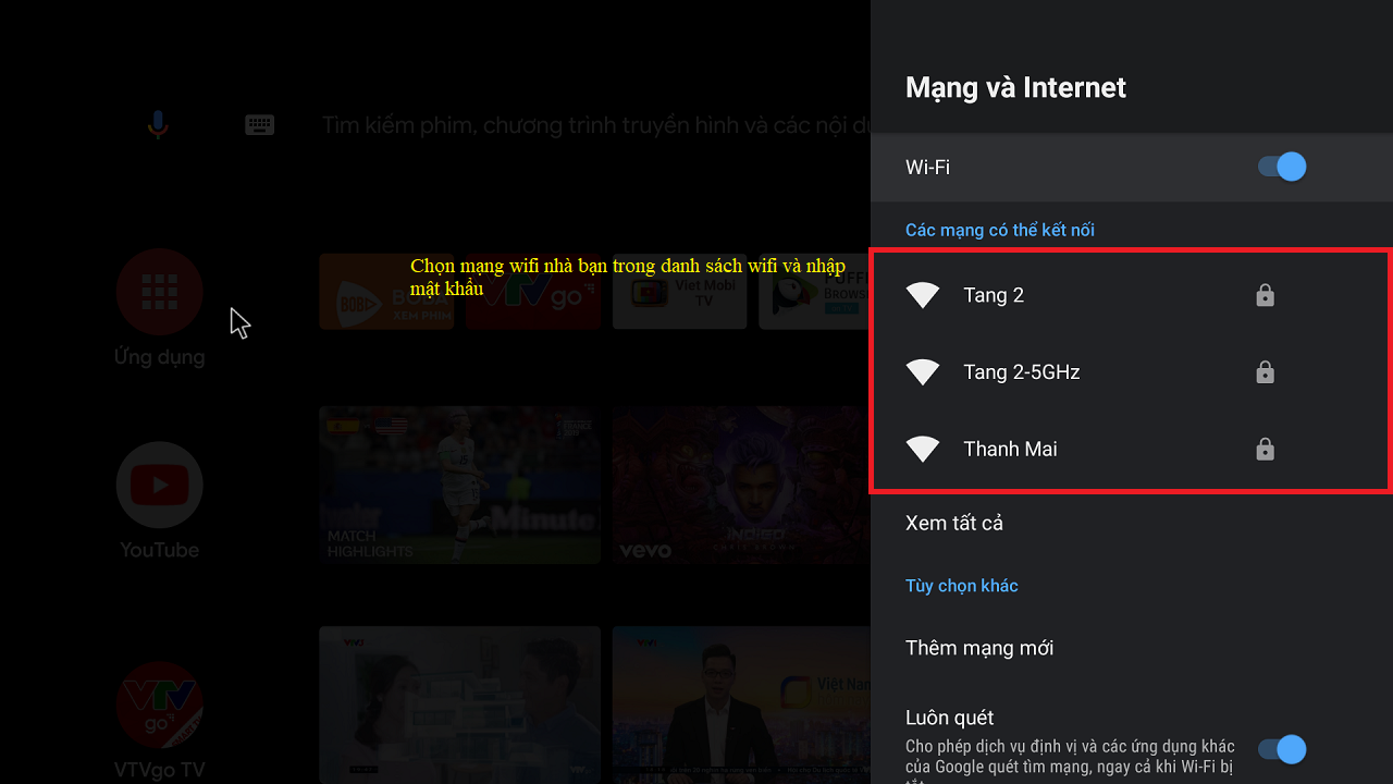 Hướng dẫn cài đặt Android Tv box Tx3 mini