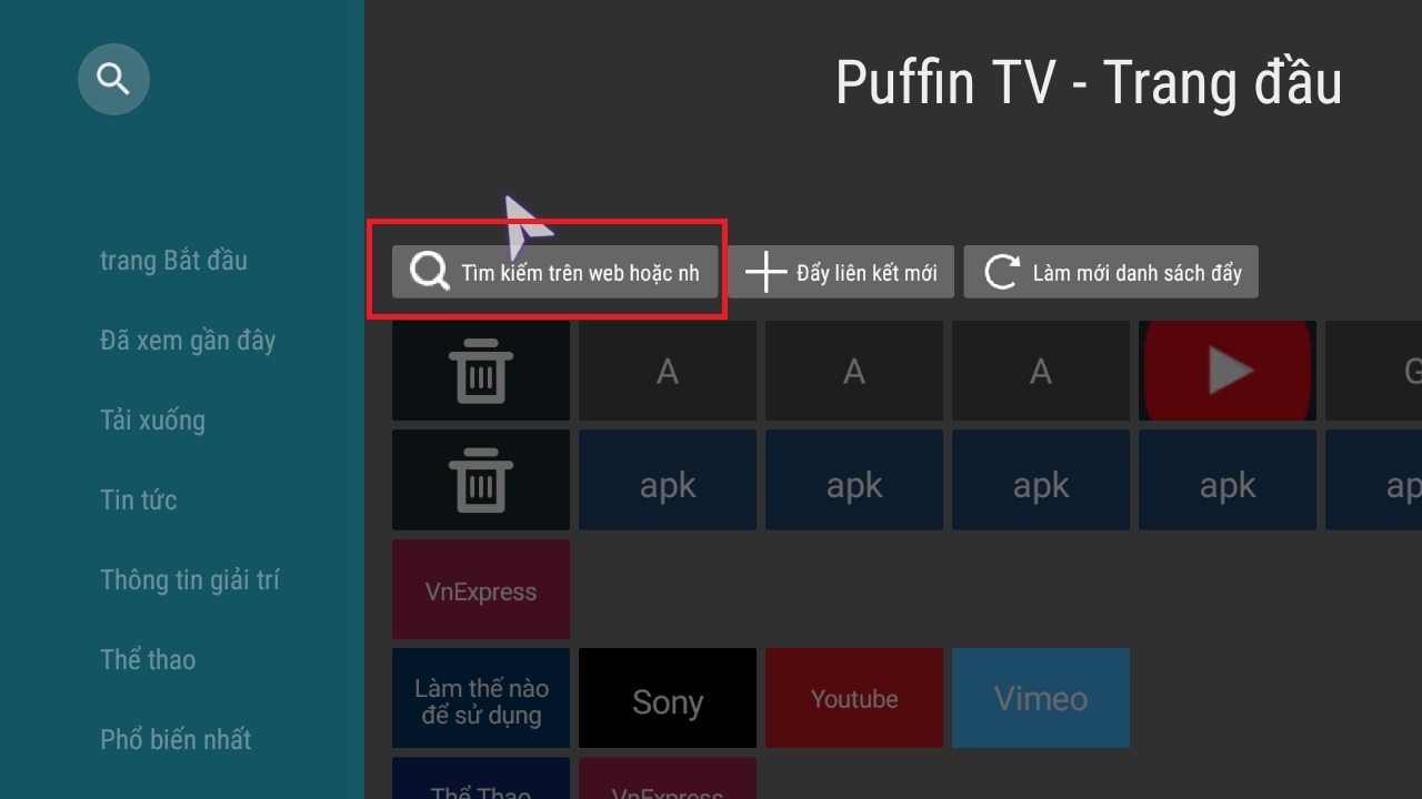 cập nhật youtube for android tv box